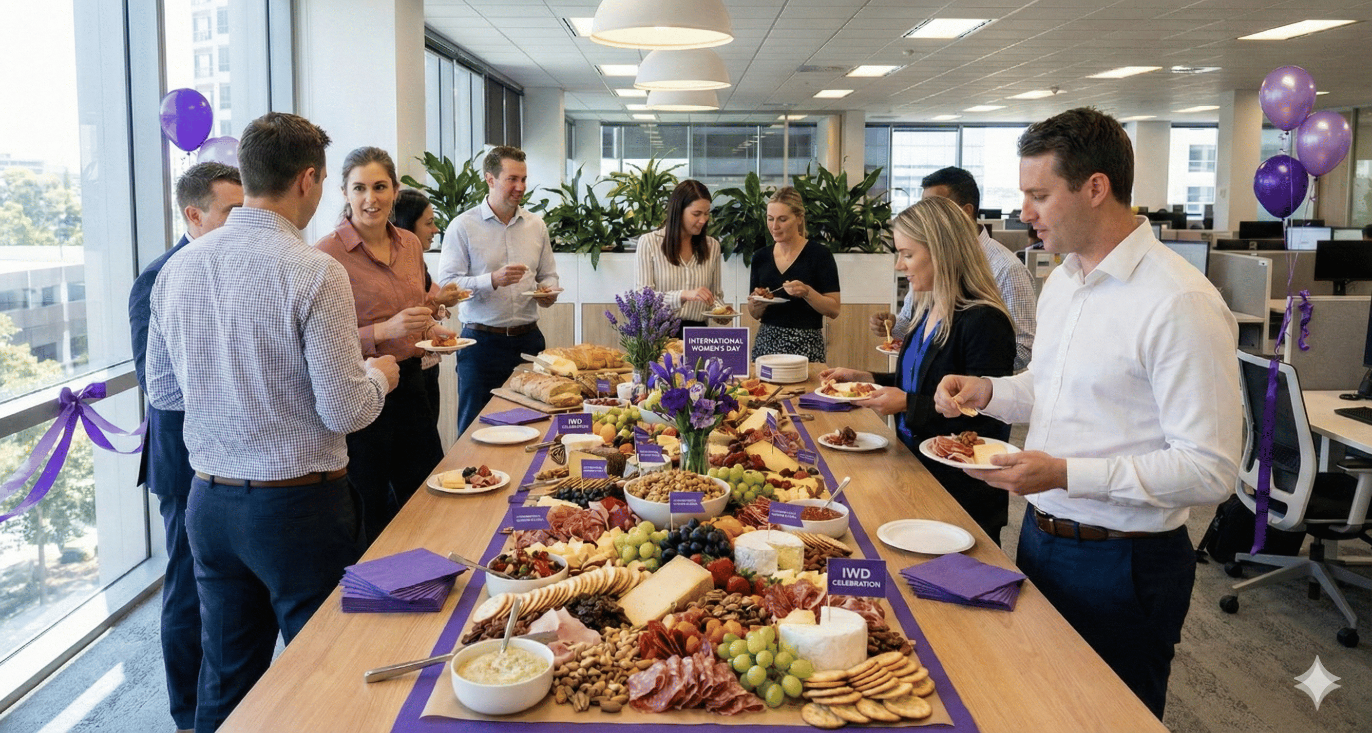 IWD Grazing Tables & Morning Tea Catering