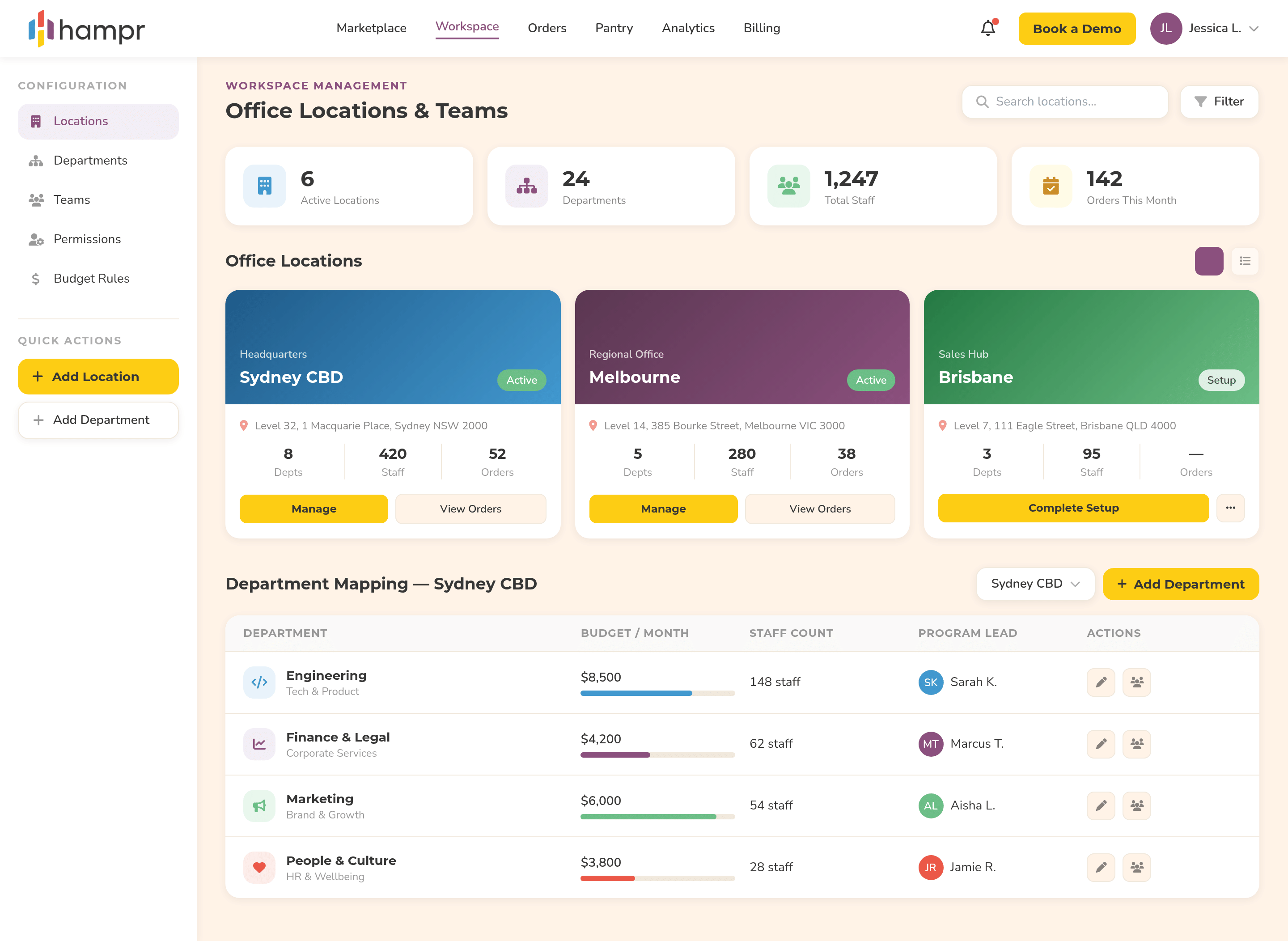 Workspace Management