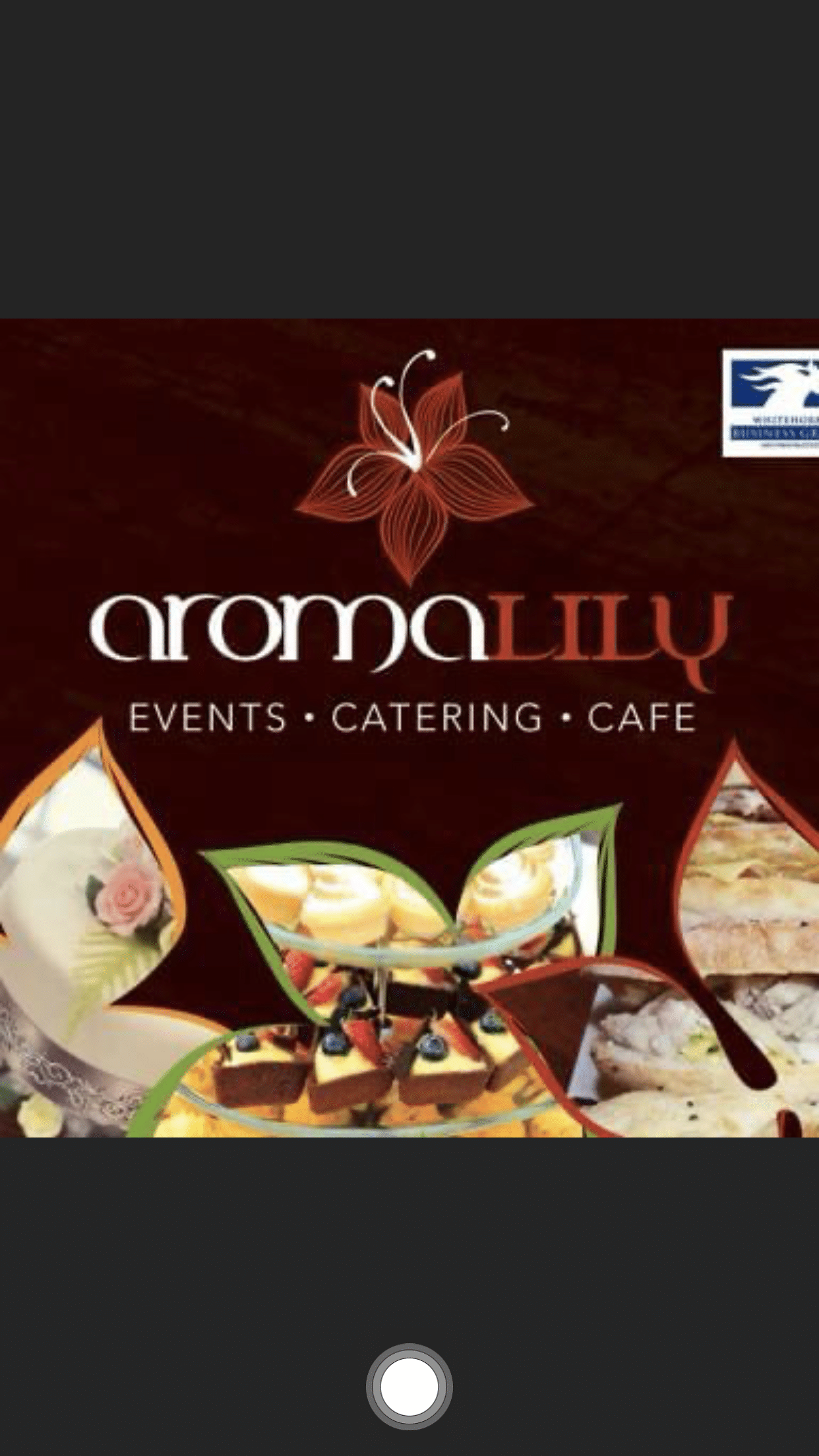 Logo for Aroma Lily Catering