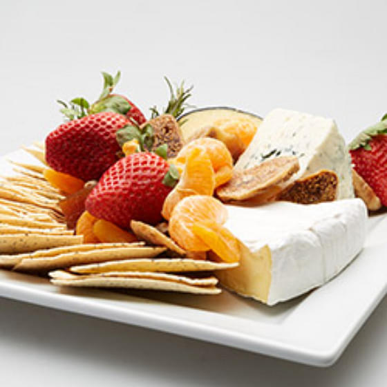 Gourmet Cheese and Fresh Fruit Platter
