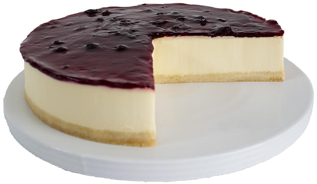 Gluten Free Blueberry Cheesecake