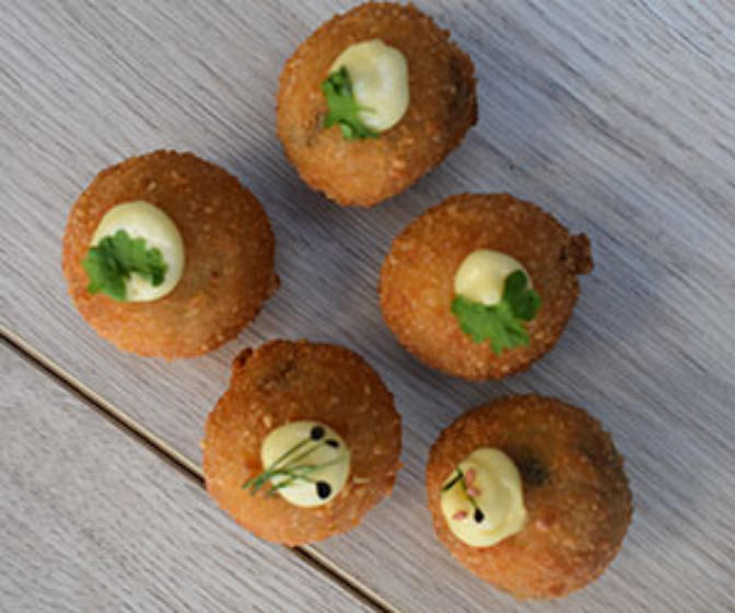 Truffle Mushroom Cheese Arancini