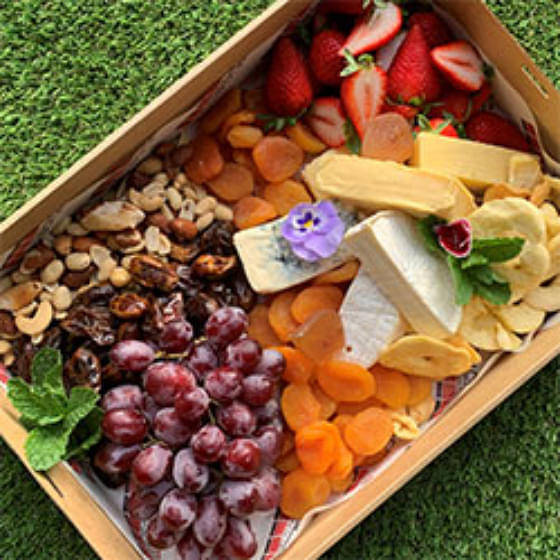 Gourmet Cheese & Fruit Boxes