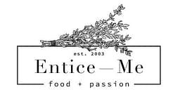 Logo for Entice Me Catering