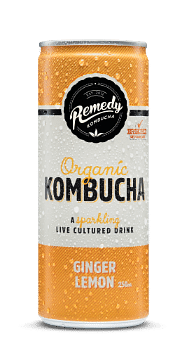 Remedy - Ginger & Lemon (24 x 250ml Cans)