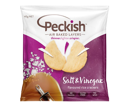 Peckish - Salt & Vinegar Multibags BOX (6 x 120g)