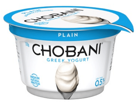 Chobani - Plain 0% (8 x 170g)