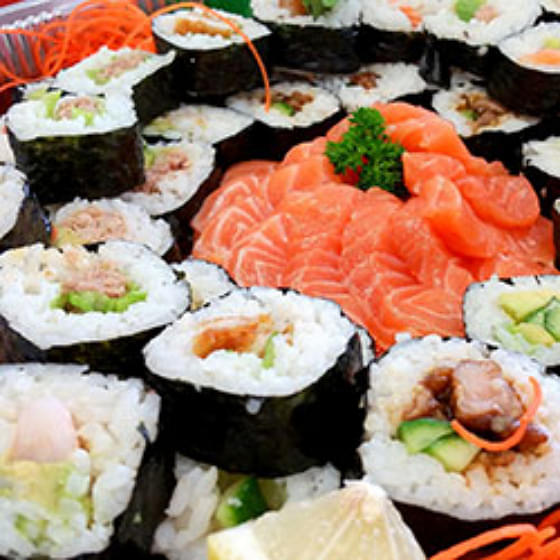 Large Gourmet Sushi and Sashimi