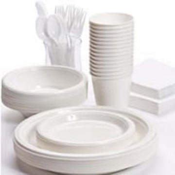 Cutlery, Cups and Plates