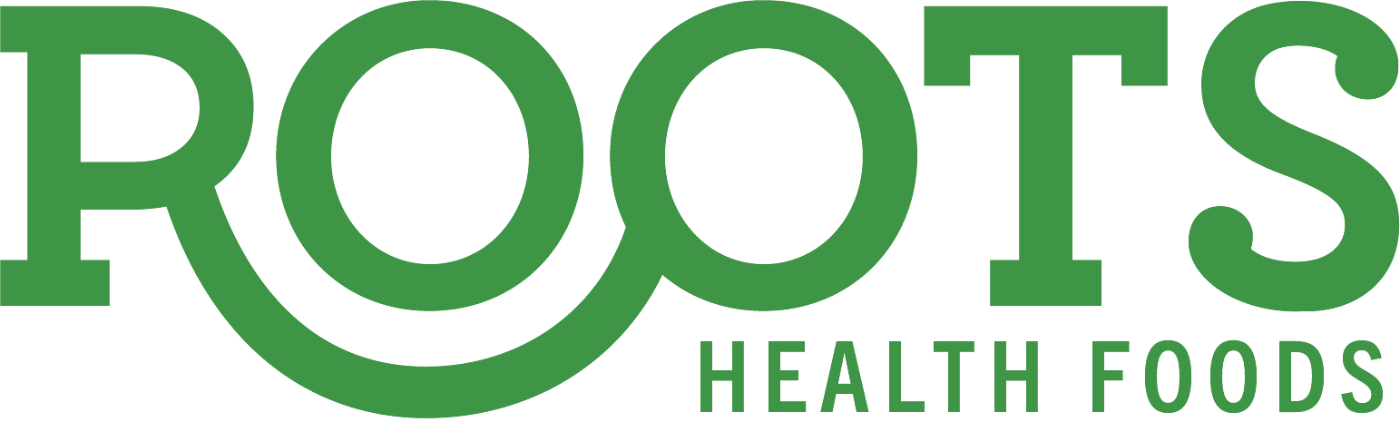 Logo for Roots Health Foods