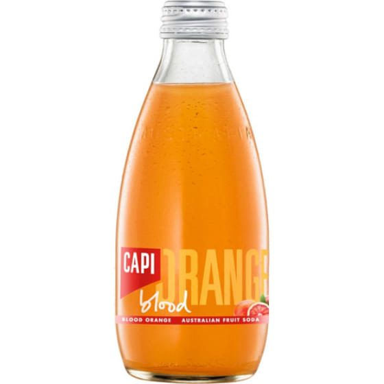 Capi Blood Orange Fruit Soda 24 x 250ml