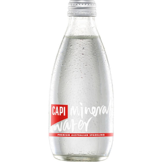 Capi Sparkling Mineral Water 24 x 250ml