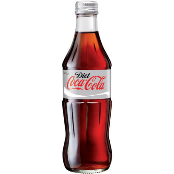 Diet Coca Cola 24 x 330ml Glass