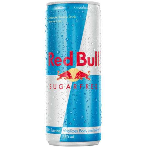 Red Bull Sugar Free Energy Drink 24 x 250ml Can