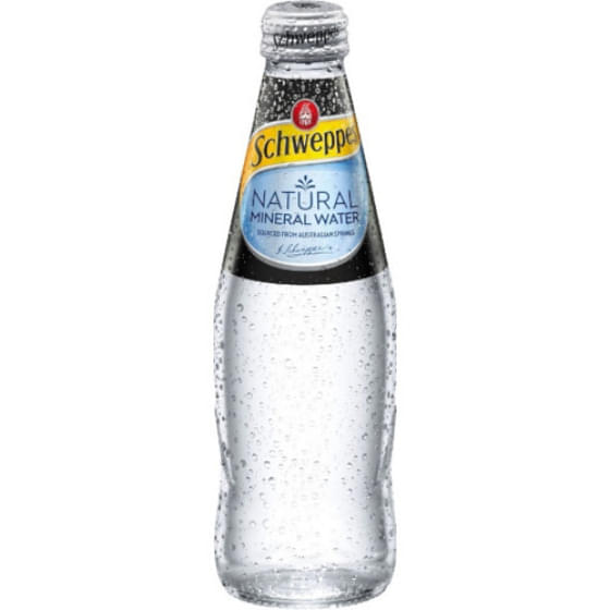 Schweppes Mineral Water 24 x 300ml Glass        