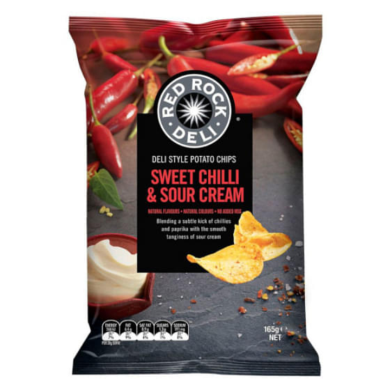 Red Rock Sweet Chilli & Sour Cream Chips 