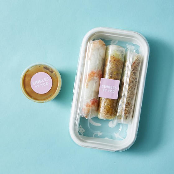 Large Rice Paper Roll Plate