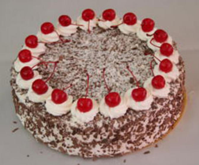 Black Forest Cake - 24 Cm - Serves Up To 14