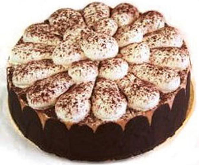 Tiramisu Gateaux Cake - 24 Cm - Serves Up To 14