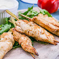 Soy & Ginger Chicken Skewers