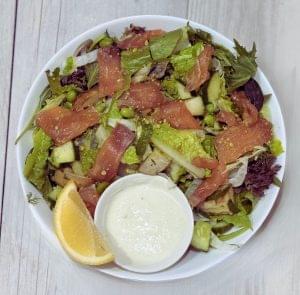 Salmon Wasabi Salad