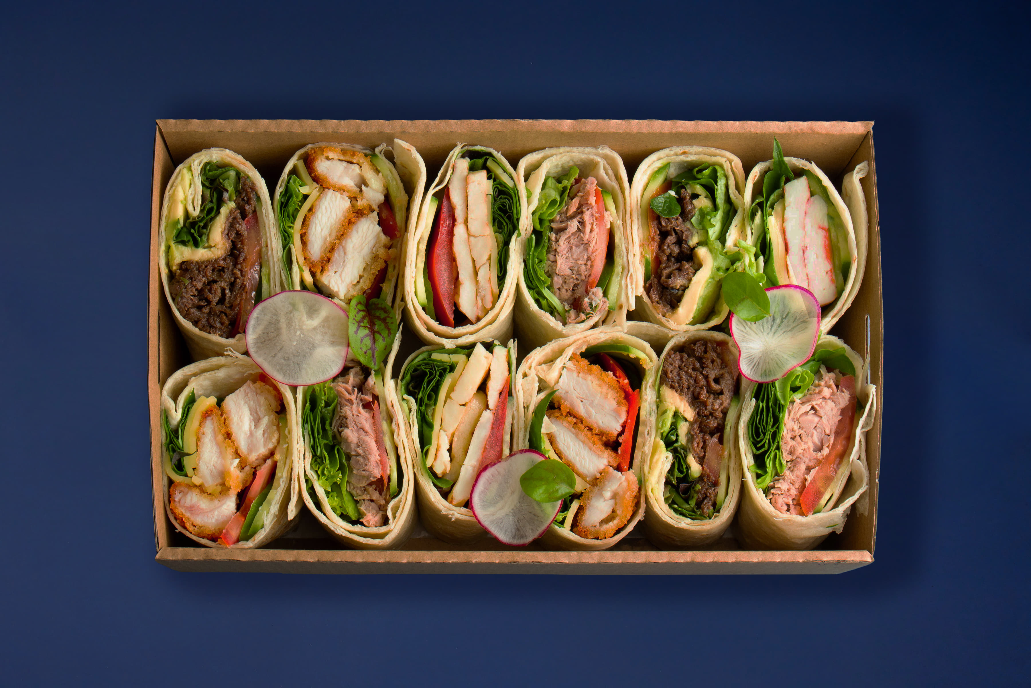 Gourmet Lunch Wraps Large Platter