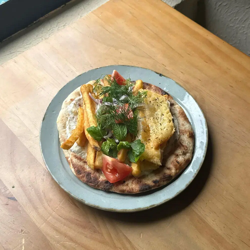 Halloumi Wrap