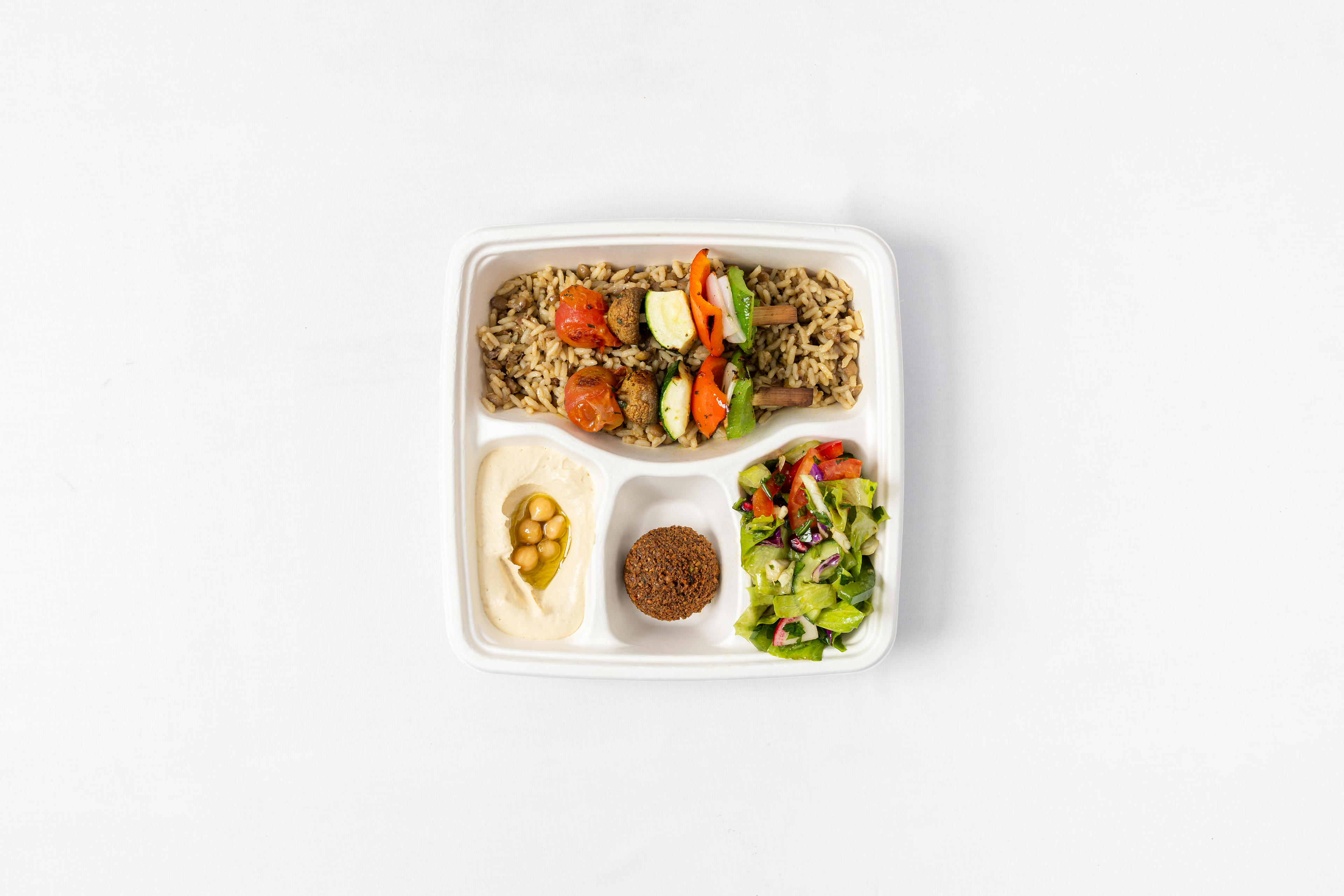 Al Aseel Vegetarian Lunch Pack