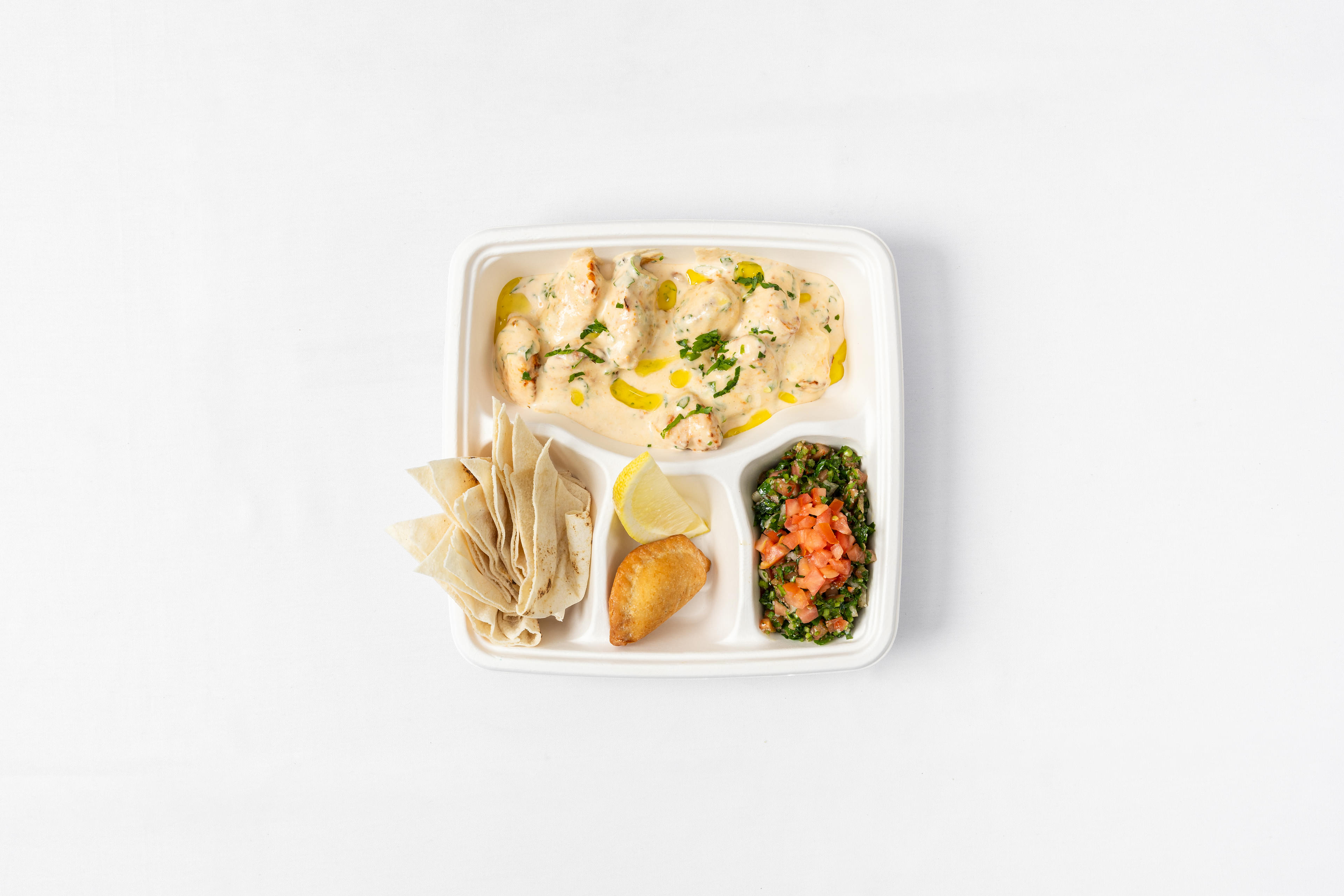 Al Aseel Lemon Garlic Chicken Lunch Pack