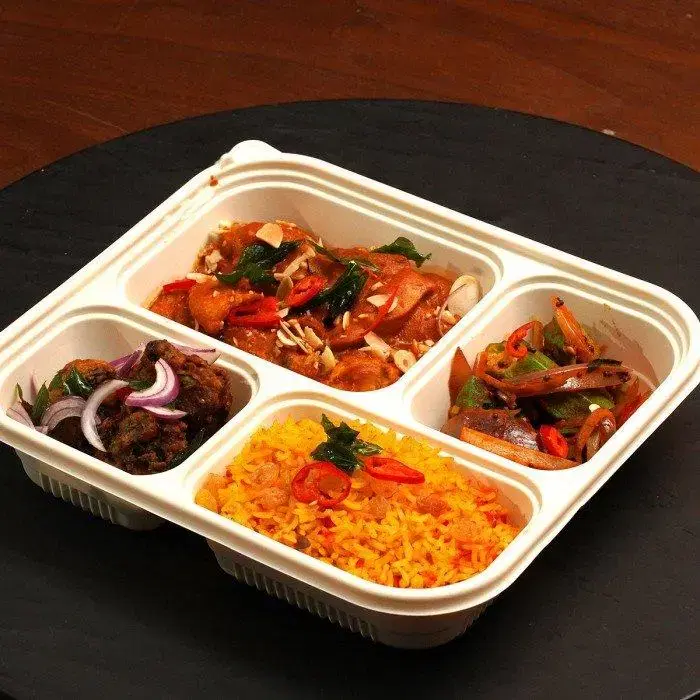 Indian Fish Bento