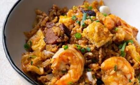 Special Seafood Fried Rice with XO Sauce