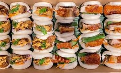 Steamed Burger Bao Bun