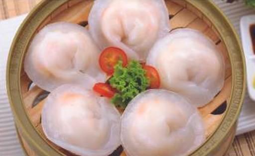 Steamed Scallop & Prawns Dumpling 