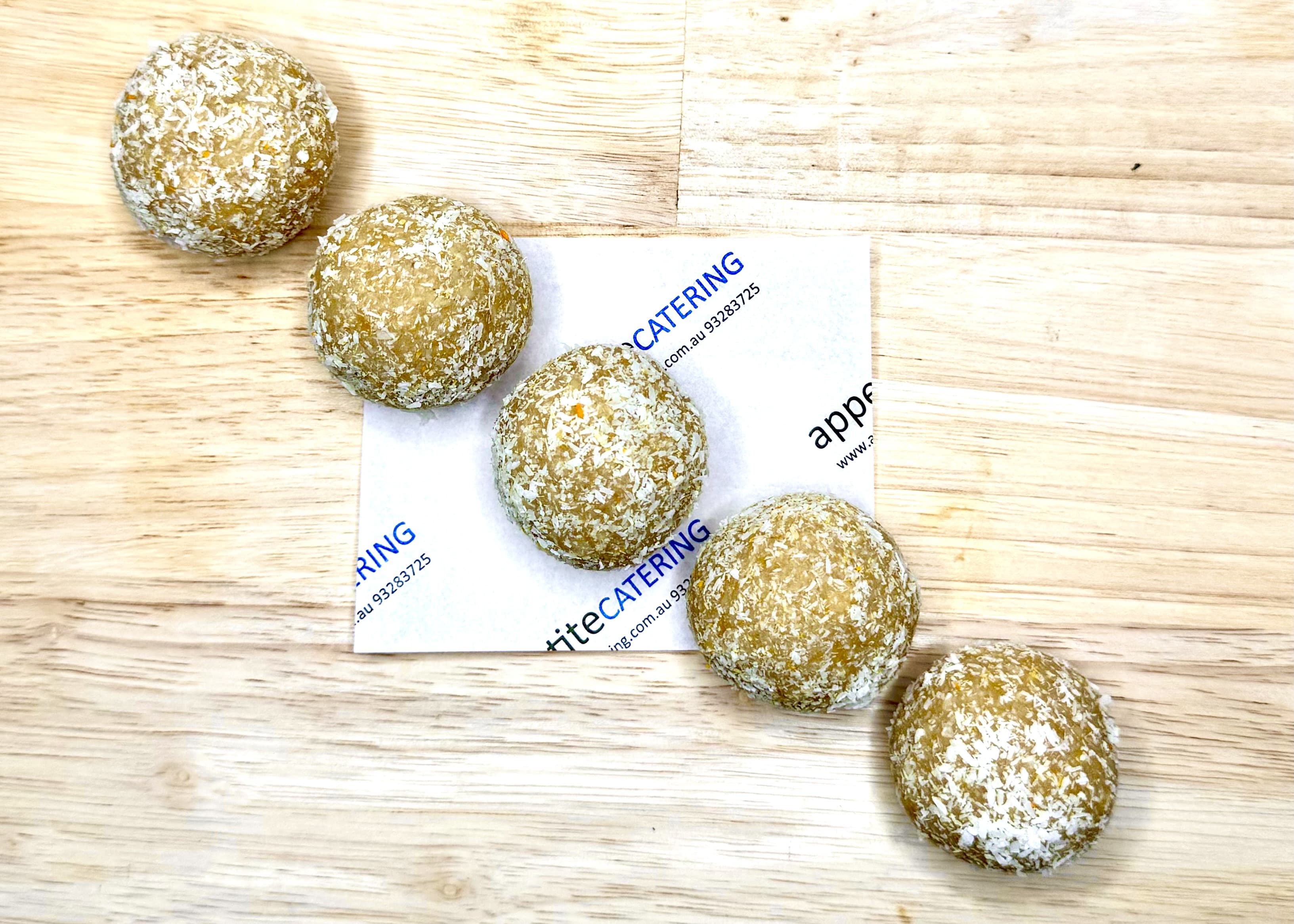 ABMT Lemon & Coconut Bliss Ball