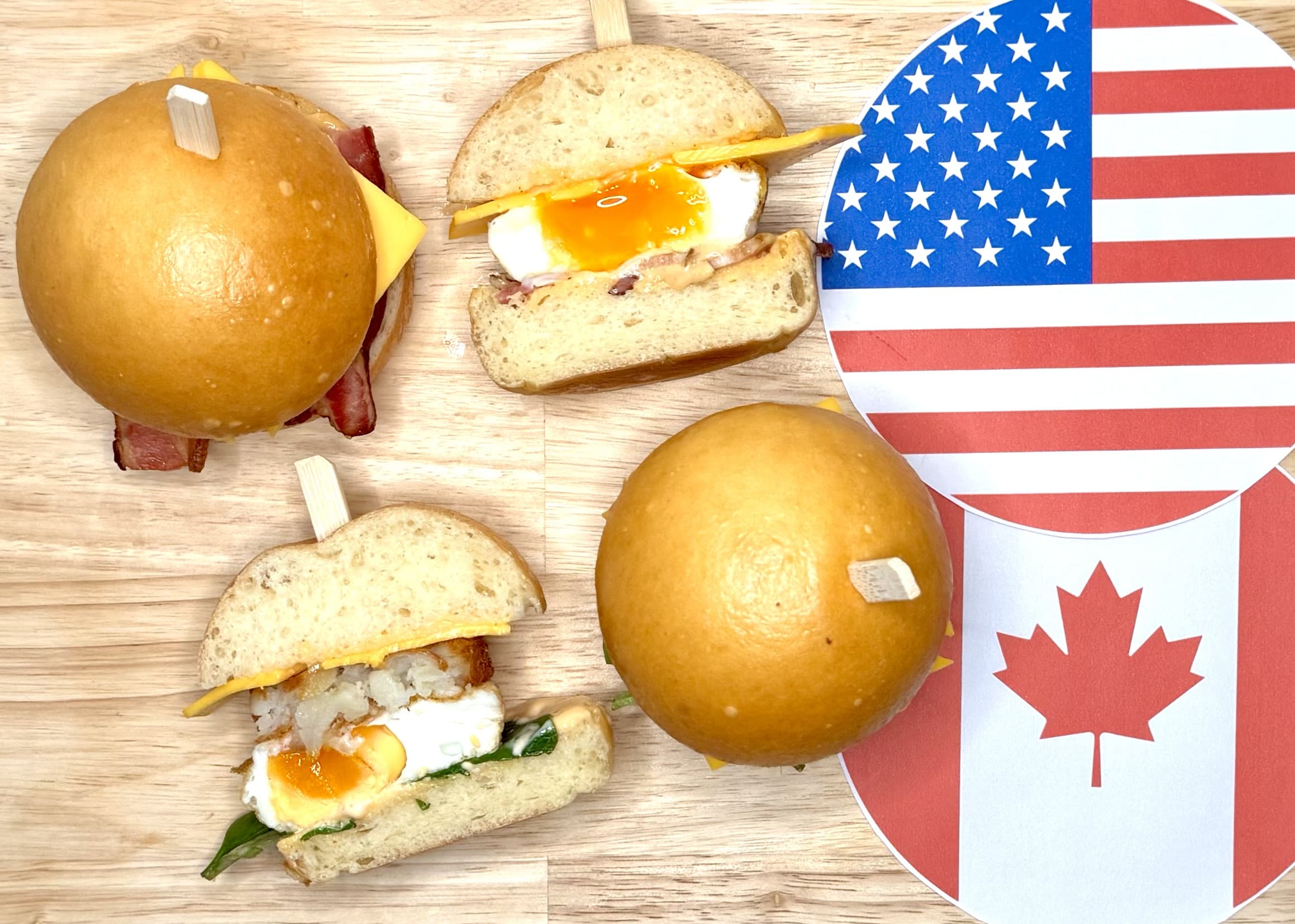 North American Breakfast Sliders