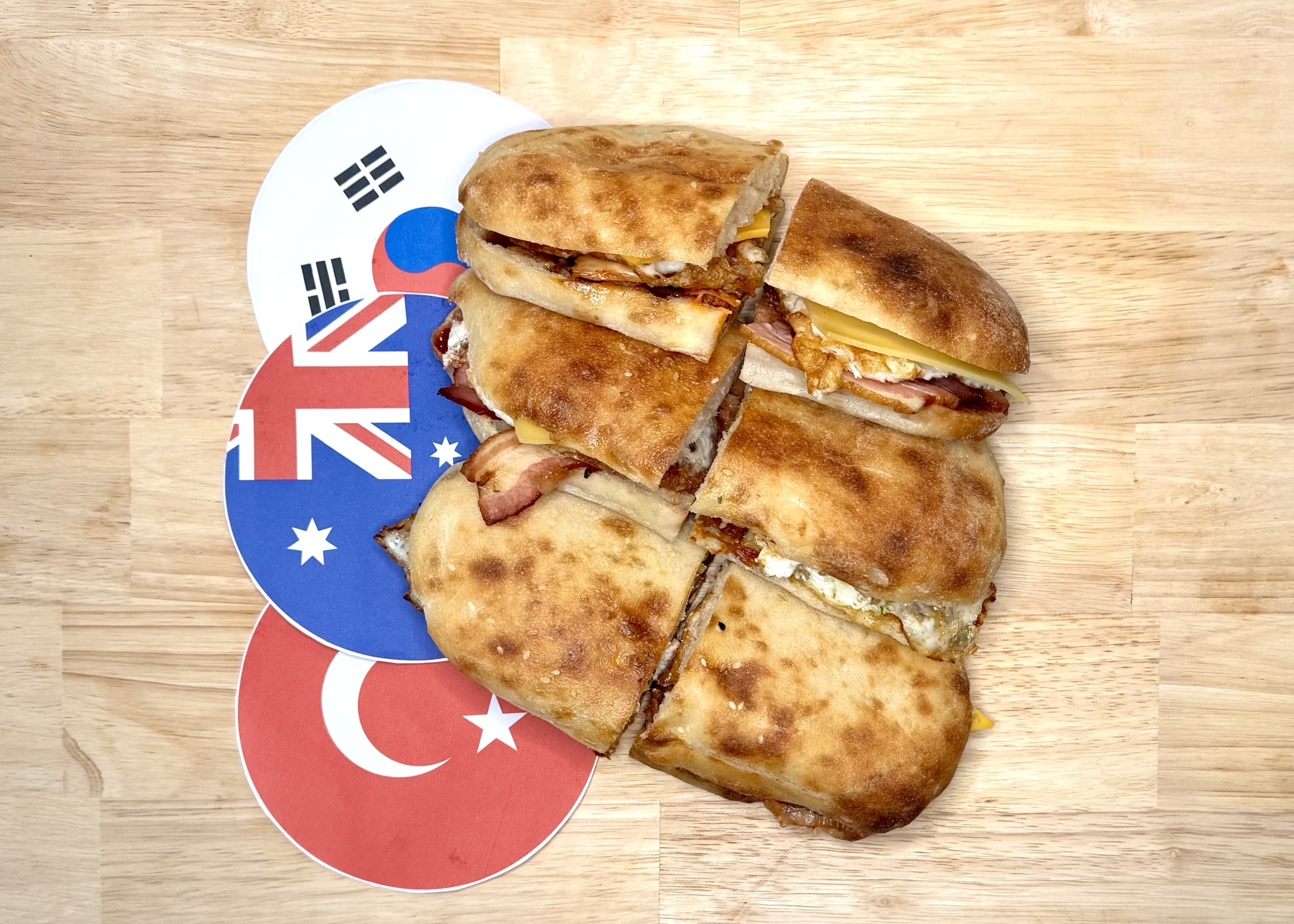 Asia & Middle East Breakfast Toasties