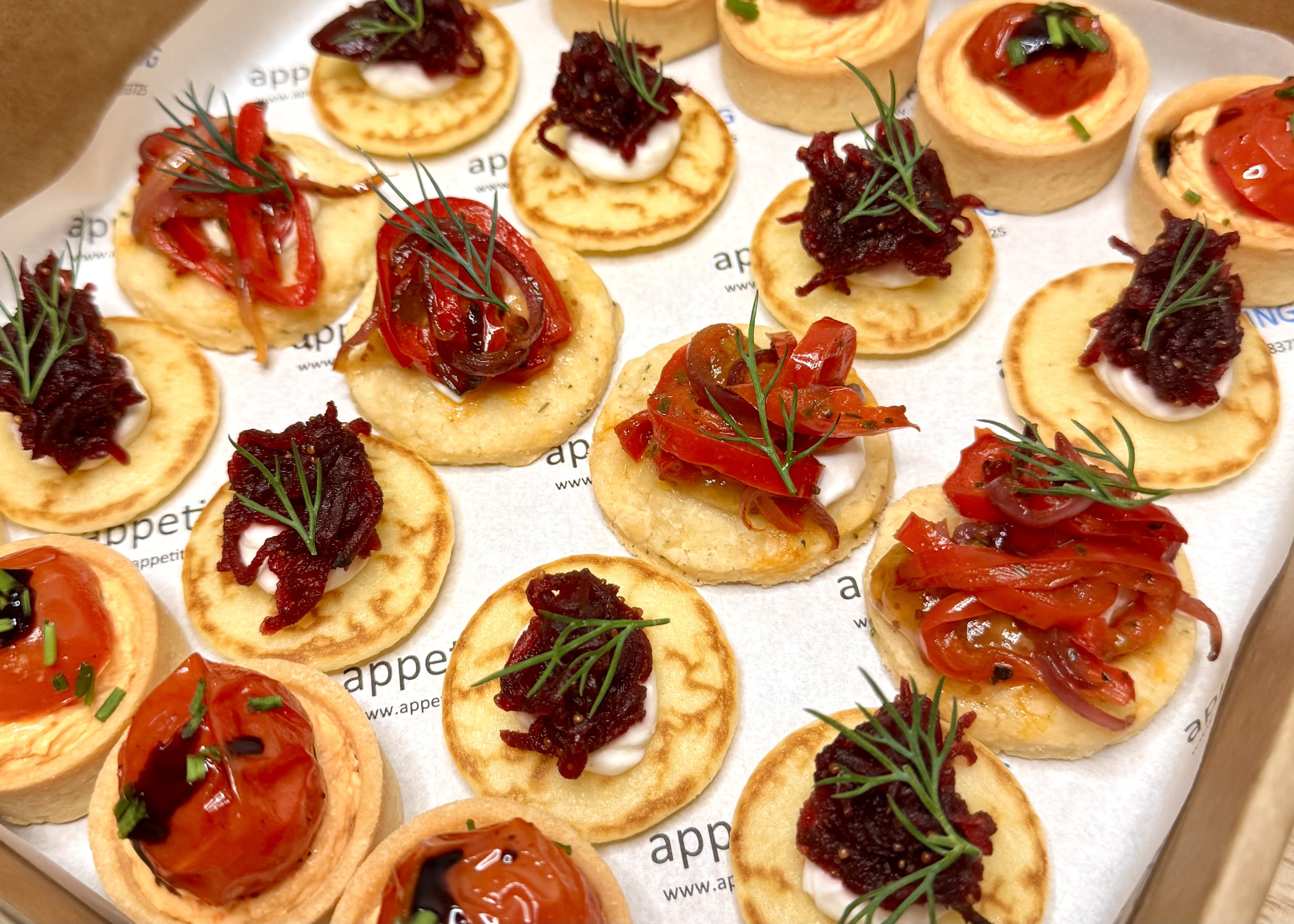 Mini Savoury Bites - Vegetarian