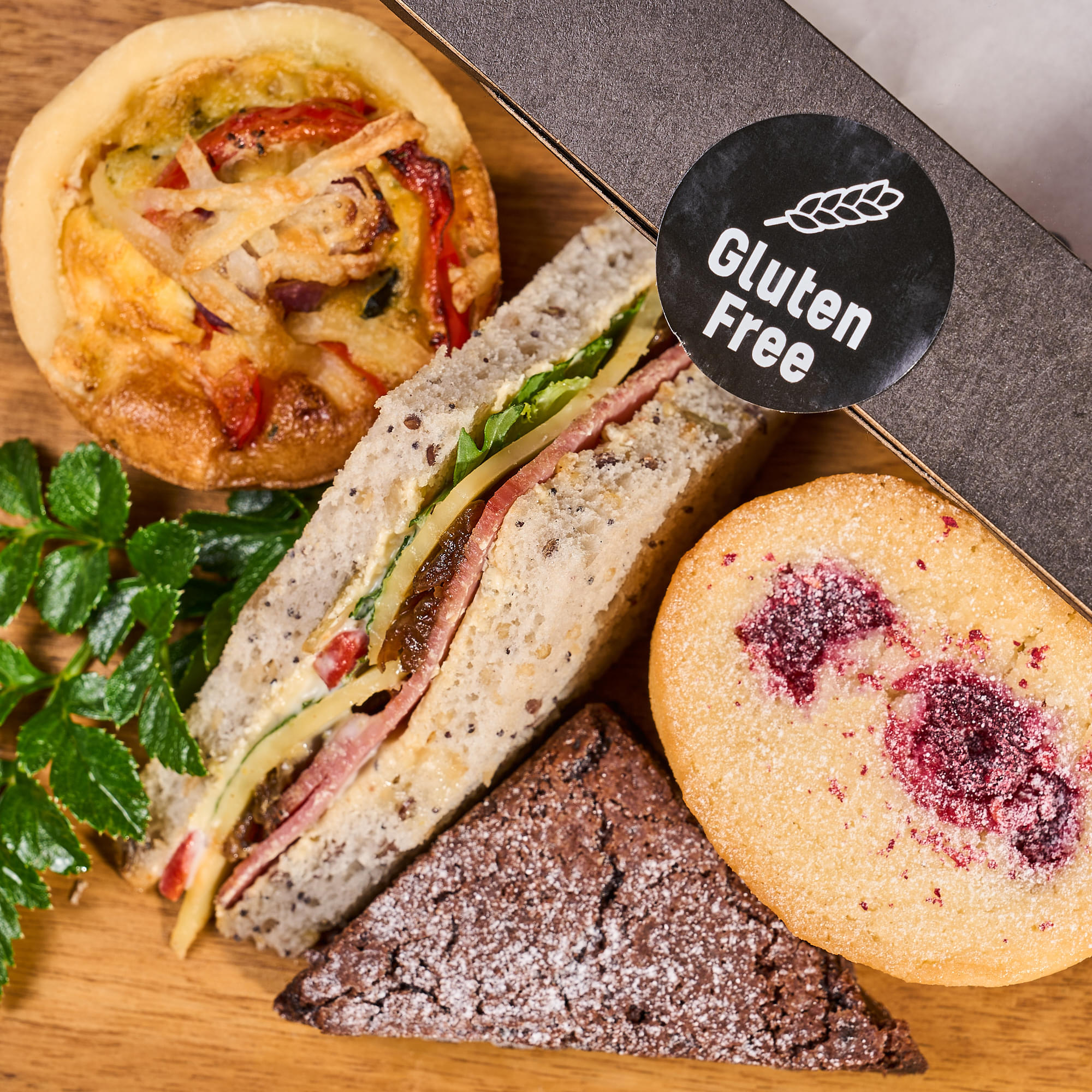 Gluten Free Morning & Afternoon Tea Box