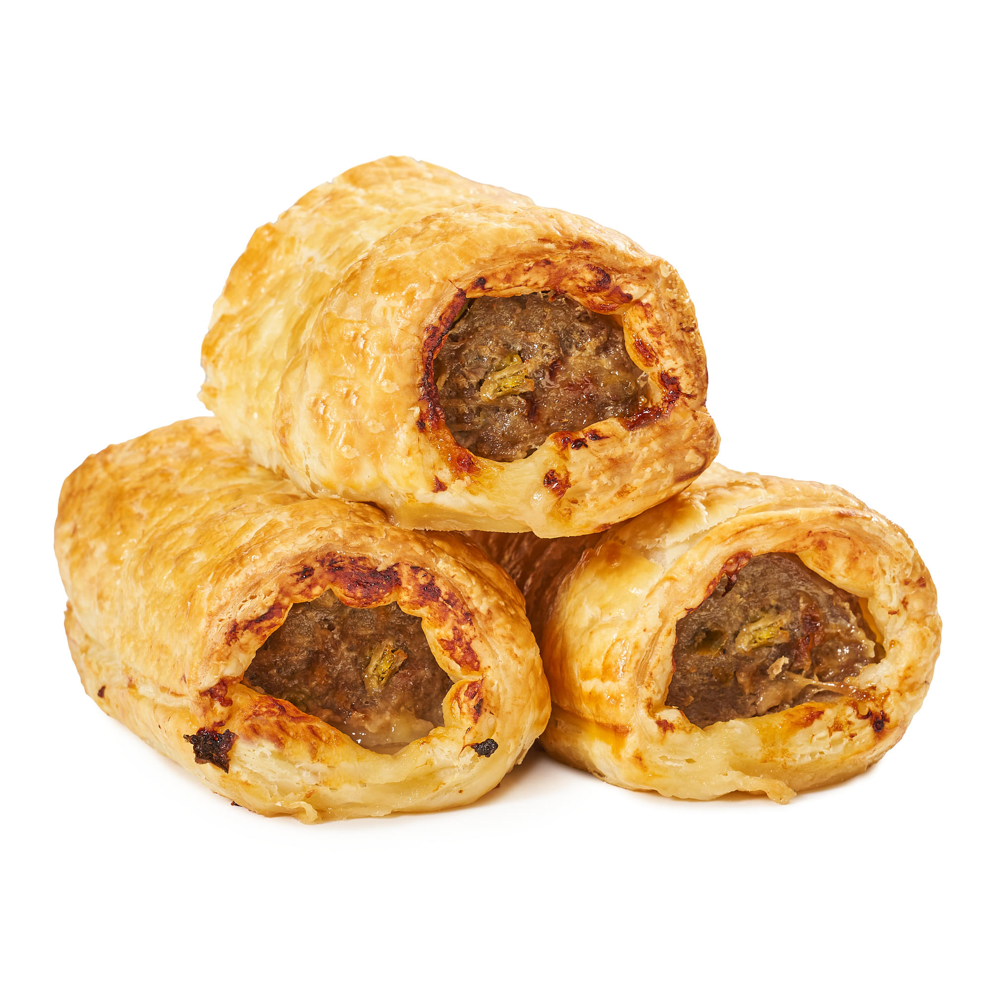 Beef, Cheese & Jalapenos Sausage Rolls