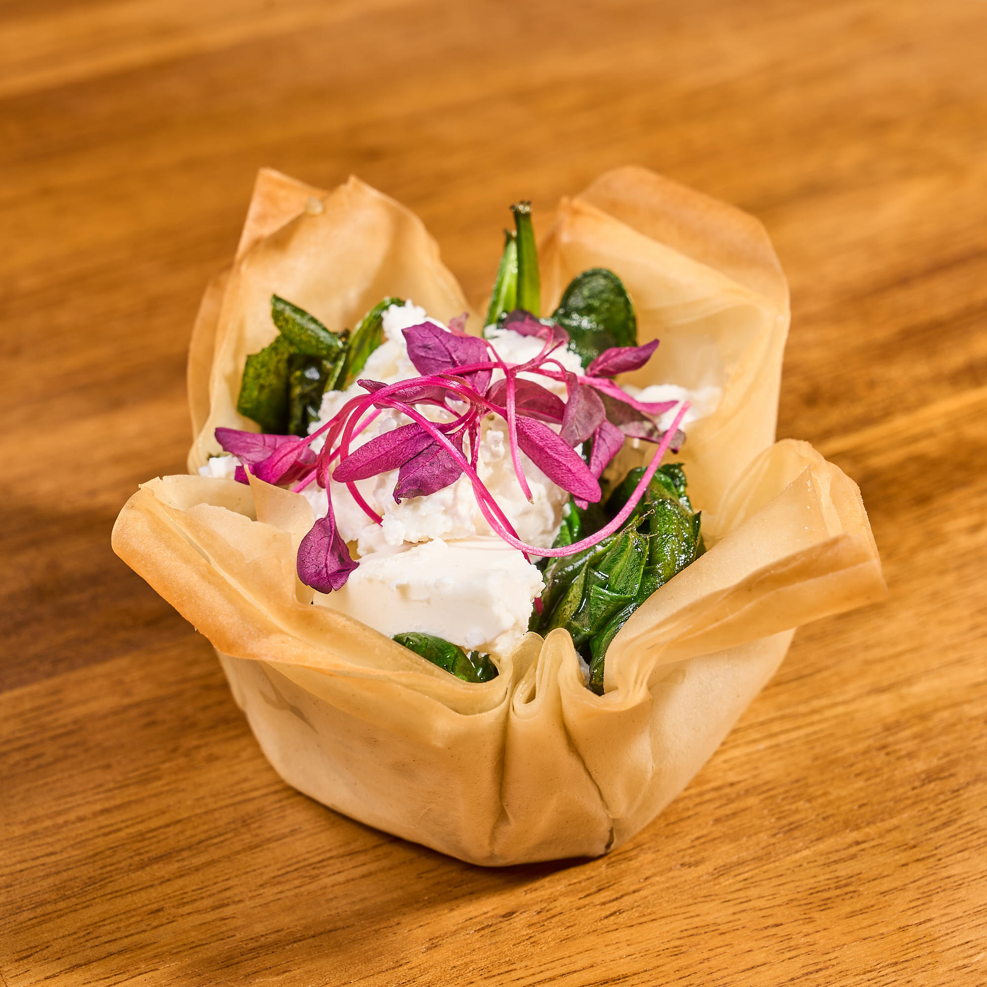 Spinach & Feta Filo Pastry