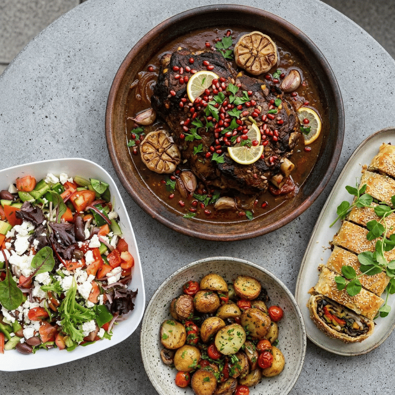 Mediterranean Inspired Buffet Menu