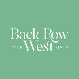 Logo for Back Row West