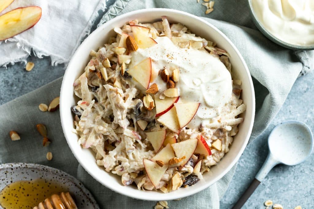 Apple Bircher Muesli Cup