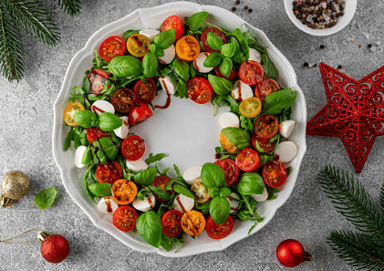 Festive Caprese Salad