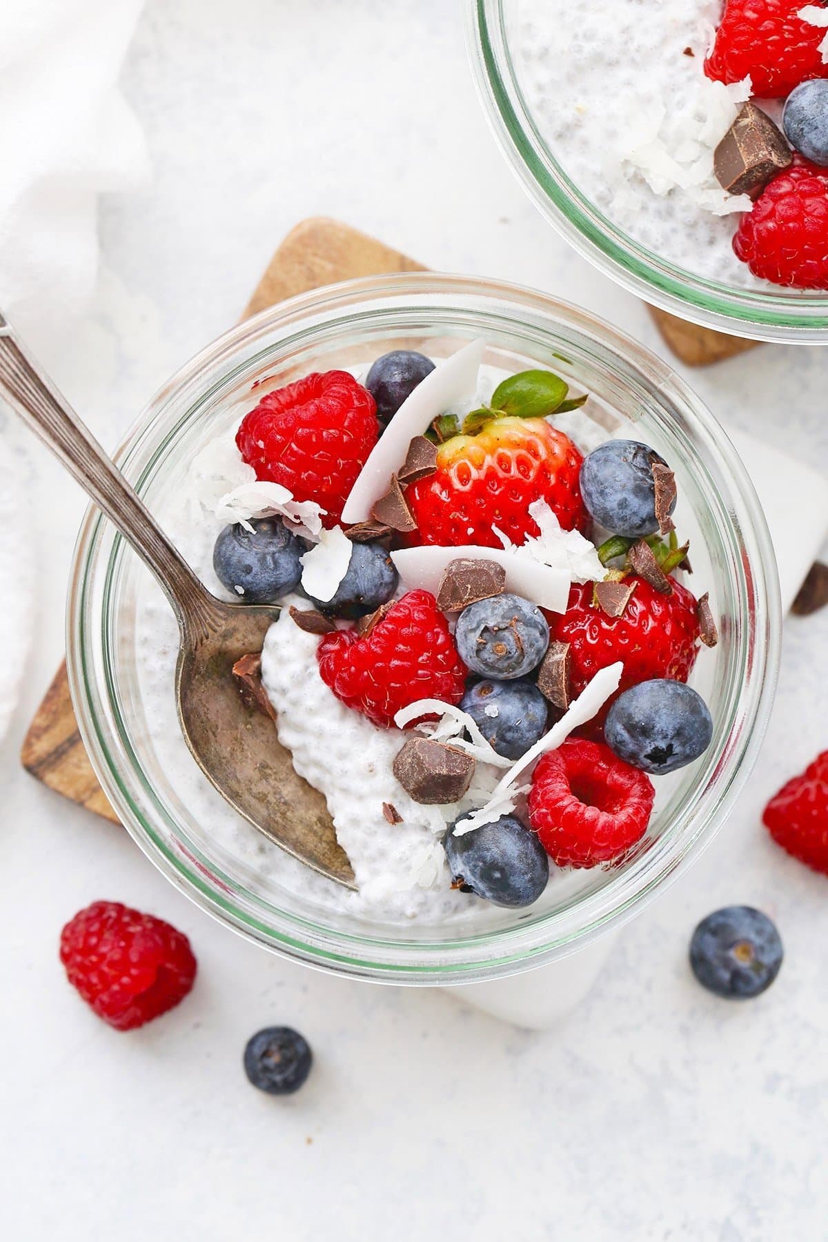 Coconut Chia Pudding Cup