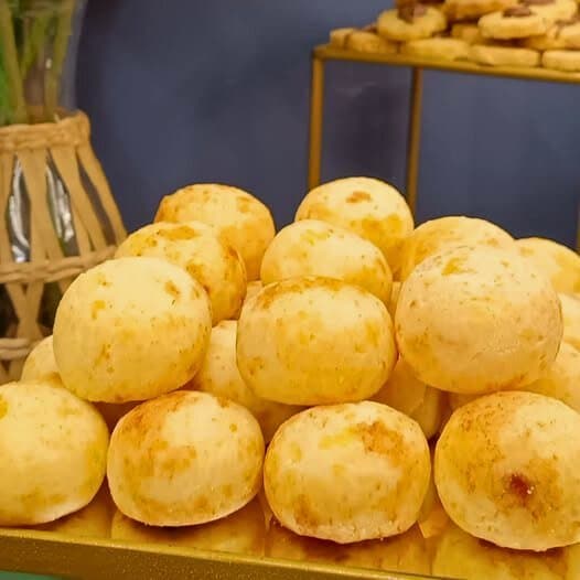 Brazilian Cheese Bread (Pão de Queijo) Platter