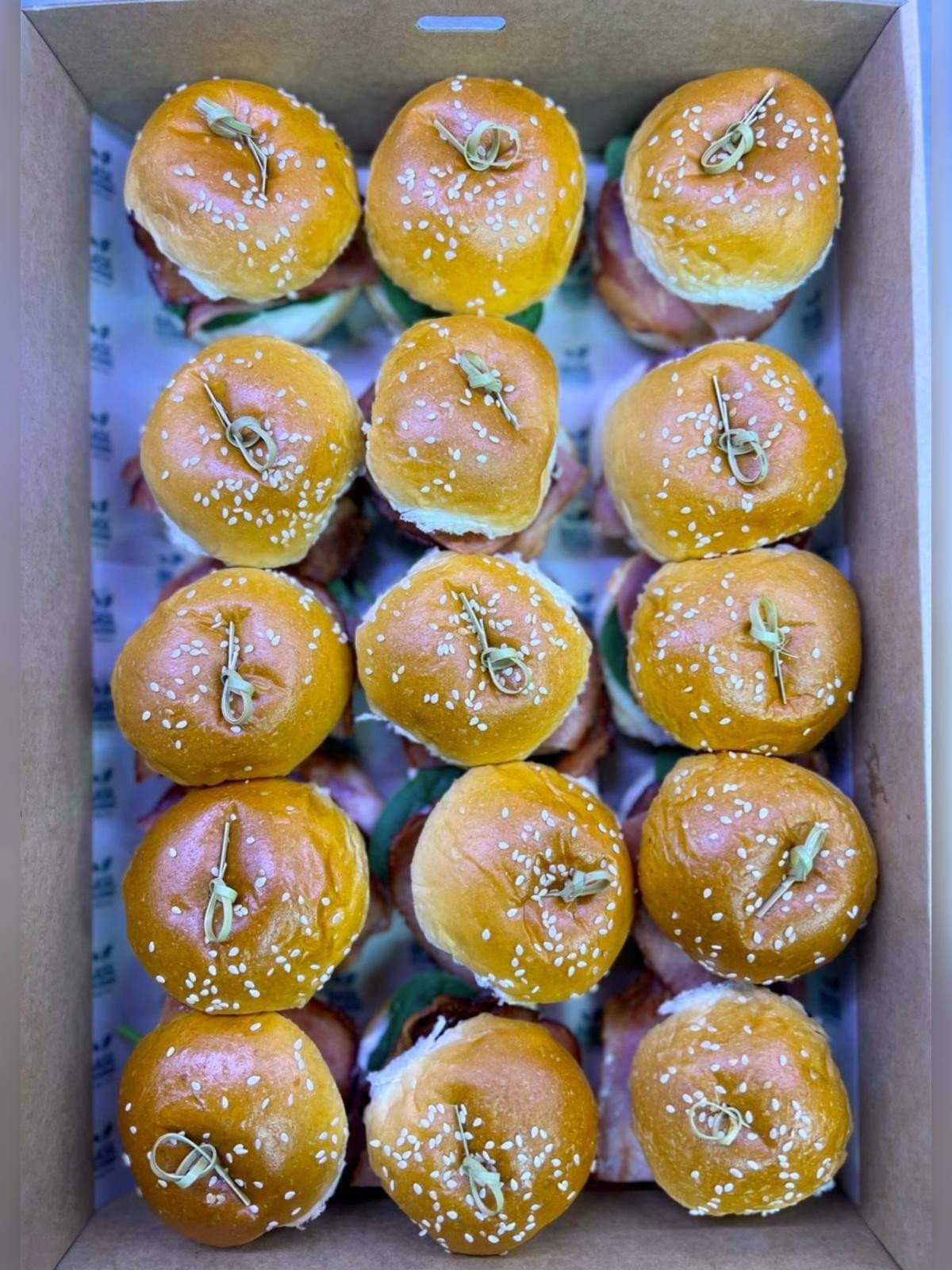 Bacon & Egg Breakfast Slider