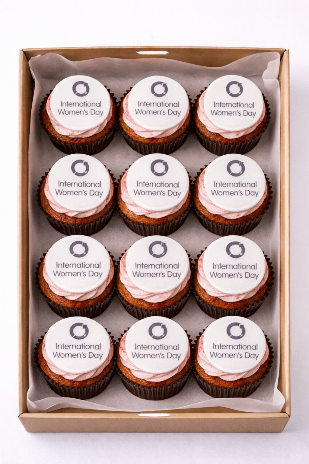 International Women’s Day Cupcake Platter