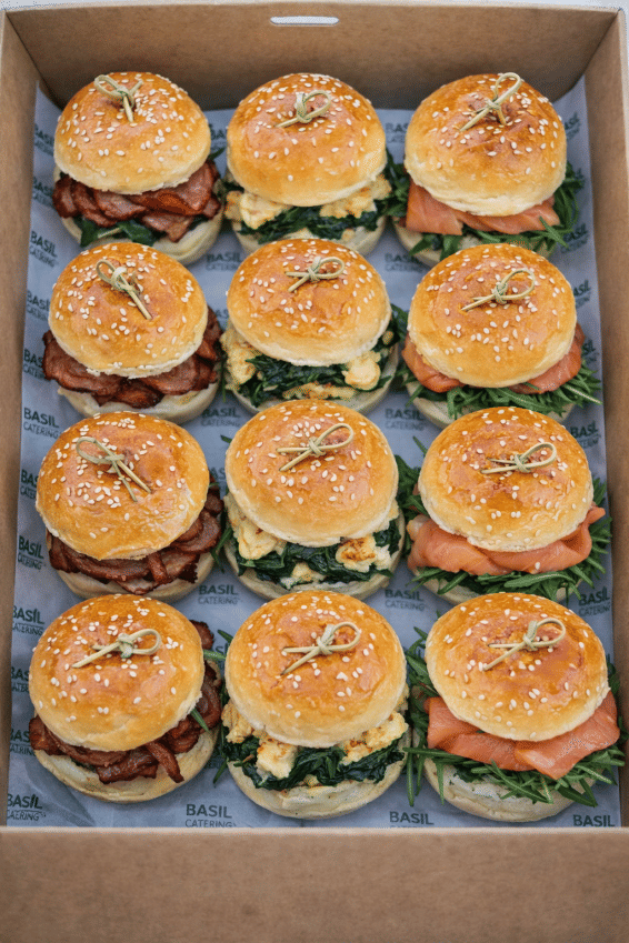 Breakfast Sliders Platter