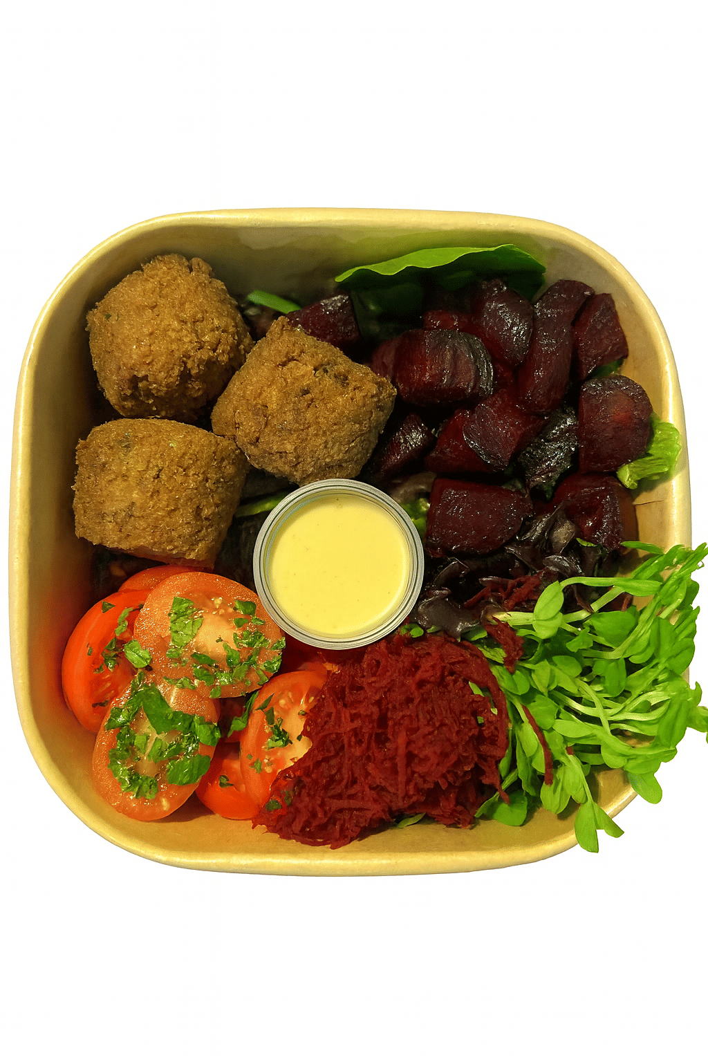 Falafel & Beetroot Salad Bowl